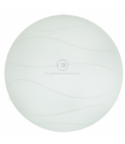 FLAP LAMPA SUFITOWA PLAFON 30 UCHWYT BIAŁY 1X60 W E27 Candellux 13-55217