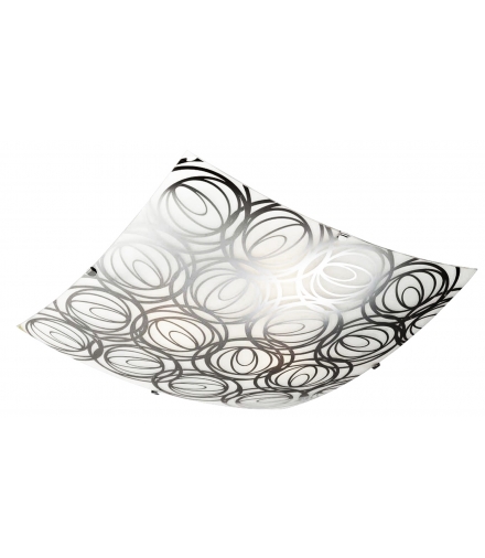 SILK LAMPA SUFITOWA PLAFON 30X30 1X60W E27 Candellux 10-13064