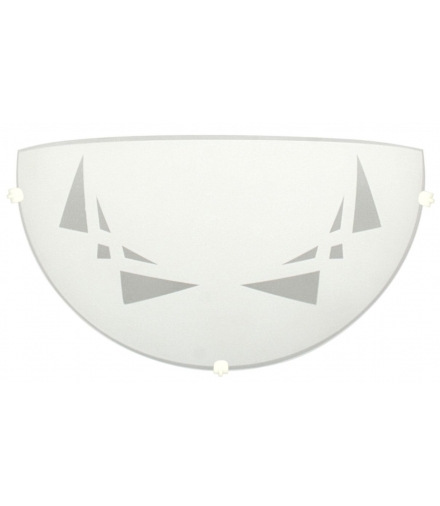 TRIAS LAMPA SUFITOWA PLAFON 1/2 E-27 1X60W BIAŁY Candellux 11-73726