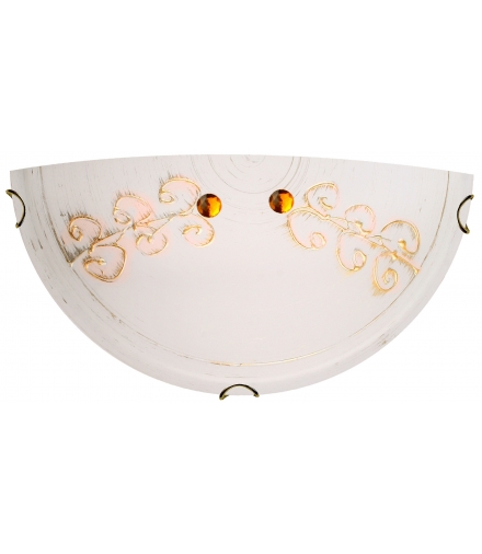 ASME LAMPA SUFITOWA PLAFON 1/2 1X60W E27 ZŁOTY Candellux 11-34611