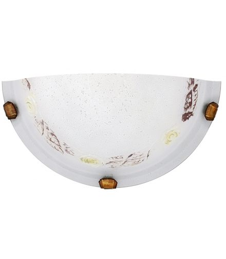 RÓŻA LAMPA SUFITOWA PLAFON 1/2 1X60W Candellux 11-62003