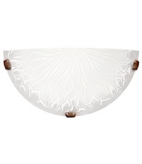 TERRA LAMPA SUFITOWA PLAFON 1/2 1X60W BIAŁY Candellux 11-91898