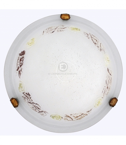 RÓŻA LAMPA SUFITOWA PLAFON 30 1X60W Candellux 13-62010