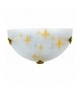 STARS LAMPA SUFITOWA PLAFON 1/2 1X60W E27 AMBRA Candellux 11-79506