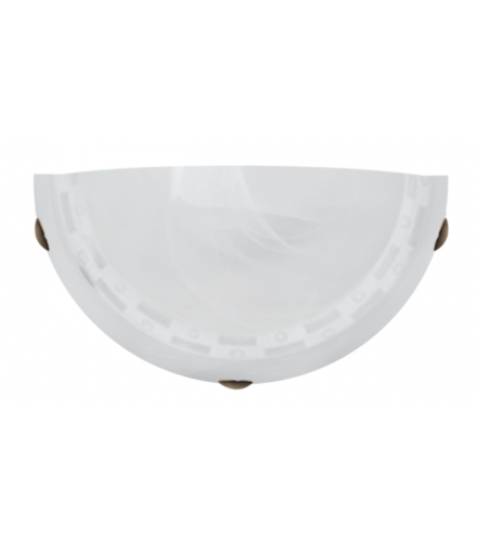 MILEA LAMPA SUFITOWA PLAFON 1/2 1X60W E27 Candellux 11-59956