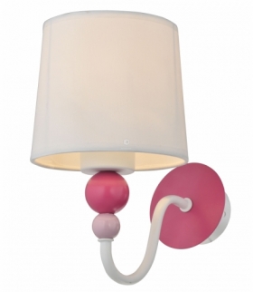 BEBE LAMPA KINKIET 1X60 E27 BIAŁY Candellux 21-39163