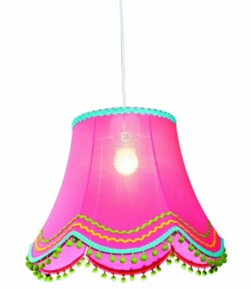 ARLEKIN LAMPA WISZĄCA 35 1X60W E27 RÓŻOWY Candellux 31-94509