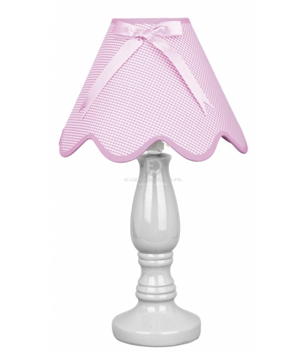 LOLA LAMPA GABINETOWA 1X40W E14 RÓŻOWA Candellux 41-04703