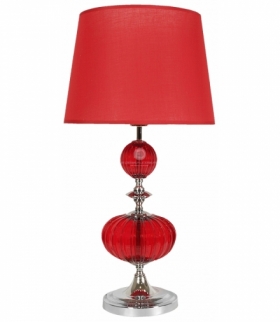 LAURETTA LAMPA GABINETOWA 1X60W E27 H-68 CZERWONA Candellux 41-01214