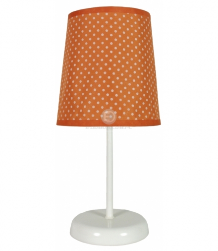 GALA LAMPA 1X40W E14 POMARAŃCZOWA W KROPKI Candellux 41-98286