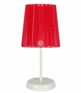 RIFASA LAMPA GABINETOWA 1X40W E14 CZERWONA Candellux 41-25296
