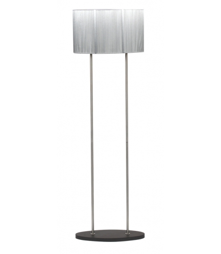 ARTEMIS LAMPA 2X60W E27 SREBRNA Candellux 51-10196