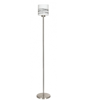 VISOLA LAMPA STOJĄCA Z WYŁ 1X60W E27 NIKIEL BRĄZ PASKI Candellux 51-10356