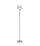 VISOLA LAMPA STOJĄCA Z WYŁ 1X60W E27 NIKIEL BRĄZ PASKI Candellux 51-10356