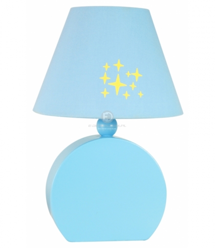 OFELIA LAMPA GAB. MDF 1X40W E14 NIEBIESKA Candellux 41-62461