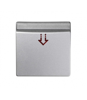 Pokrywa łącznika hotelowego aluminium mat, metalizowany 82078-63