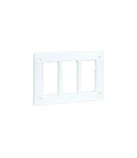 Ramka obudowy CIMA PRO 6×K45 czysta biel SBM302/9