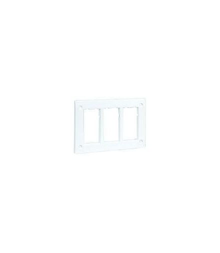 Ramka obudowy CIMA PRO 6×K45 czysta biel SBM302/9