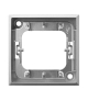 ARIA RO-13U/18 Ramka ozdobna mocująca łączników potrójnych, SREBRO