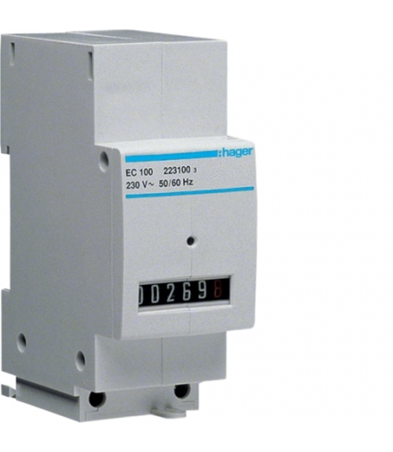 EC100 Licznik czasu pracy 230V, 1/10h Hager