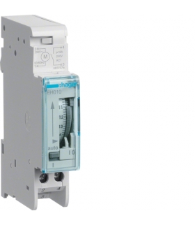 EH010 Zegar analogowy dobowy bez rezerwy chodu 230V 1NO 16A Hager