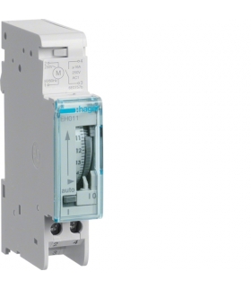EH011 Zegar analogowy dobowy z rezerwą chodu 230V 1NO 16A Hager