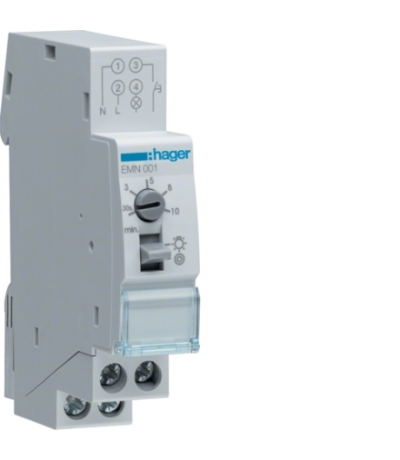 EMN001 Wyłącznik schodowy 30s-10min 230V 1NO 16A Hager