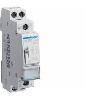 EPN522 Przekaźnik bistabilny 8VAC 2NO 16A Hager