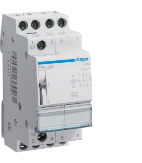 EPN528 Przekaźnik bistabilny 24VAC/12VDC 2NO+2NC 16A Hager