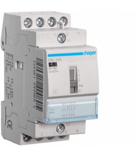 ERL418 Przekaźnik instalacyjny 12VAC 2NO+2NC 16A Hager