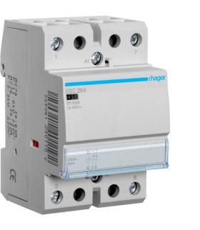 ESC264 Stycznik 230VAC 2NC 63A AC-7a/b Hager
