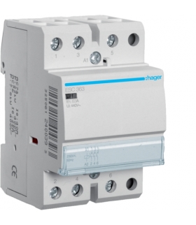 ESC363 Stycznik 230VAC 3NO 63A AC-7a/b Hager