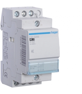 ESD325S Stycznik cichy 24VAC 3NO 25A AC-7a/b Hager