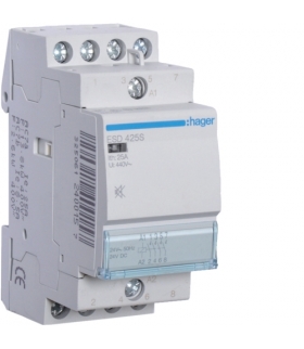 ESD425S Stycznik cichy 24VAC 4NO 25A AC-7a/b Hager