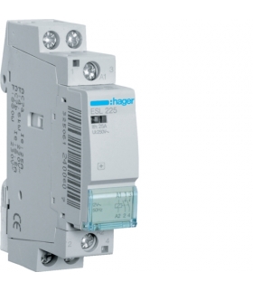 ESL225 Stycznik 12VAC 2NO 25A AC-7a/b Hager