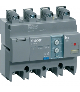 HBB161H Blok różnicowo-prądowy 4P 160A, regulowany Hager
