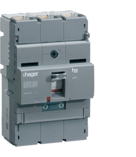 HNB100H Wyłącznik mocy x250 3P 40kA 100A TM Hager