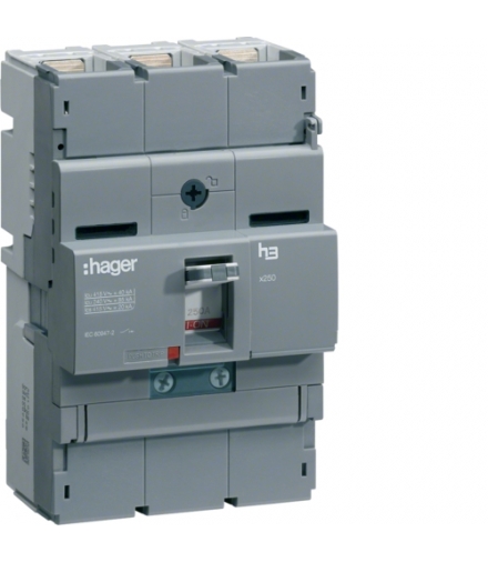 HNB125H Wyłącznik mocy x250 3P 40kA 125A TM Hager