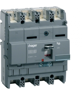 HNB161H Wyłącznik mocy x250 4P 40kA 160A TM Hager