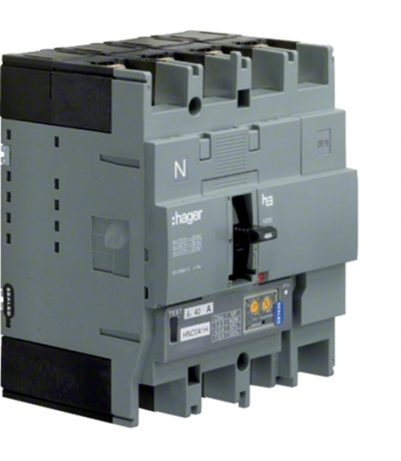 HNC041H Wyłącznik mocy h250 4P 50kA 40A LSI Hager
