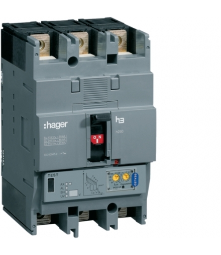 HNC250H Wyłącznik mocy h250 3P 50kA 250A LSI Hager