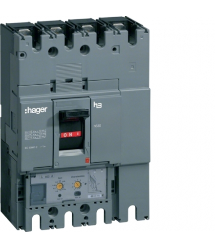 HND251H Wyłącznik mocy h630 4P 50kA 250A LSI Hager