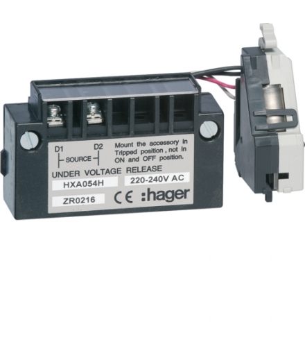 HXA054H Wyzwalacz podnapięciowy zwłoczny x160-x250 220-240VAC Hager