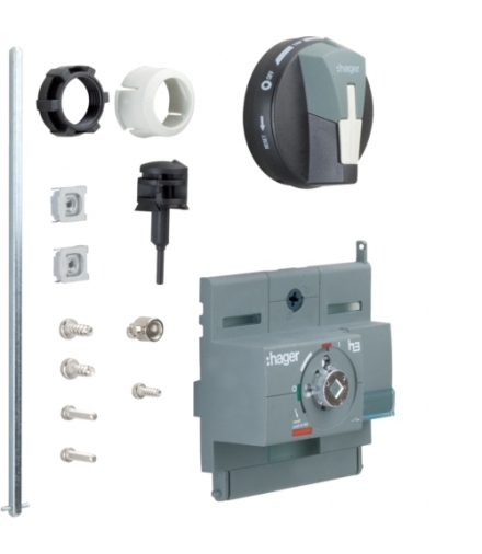 HXB031H Napęd obrotowy na drzwi x250 Hager