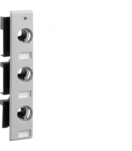 L063L1 Podstawa bezpiecznikowa D02 3P 63A z pokrywą izolacyjną W36mm Hager