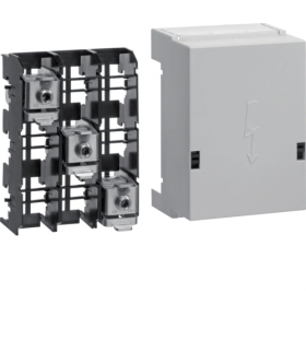 L630A Moduł przyłączeniowy szyn zbiorczych 60mm W144mm 400A Hager