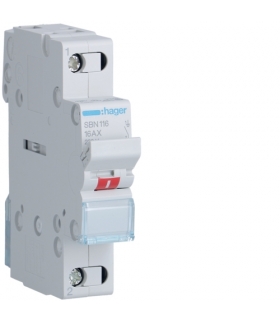SBN116 Modułowy rozłącznik izolacyjny 1P 16A 230VAC Hager