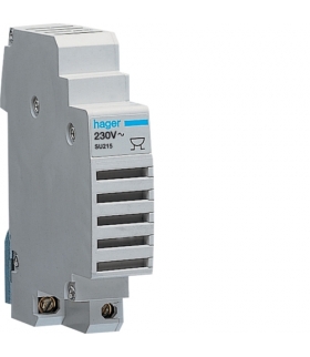 SU215 Brzęczyk modułowy 230V 78dB Hager