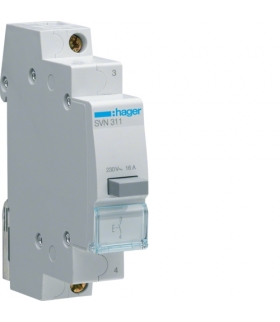 SVN311 Przycisk sterowniczy 1NO Ith 16A 230VAC Hager