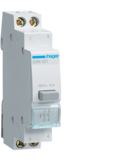 SVN331 Przycisk sterowniczy 2NO Ith 16A 230VAC Hager